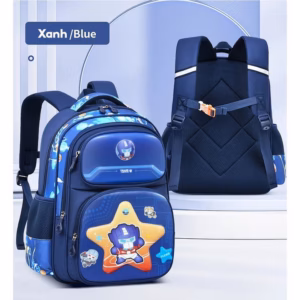 Balo 3D Kidstar – Chất Xịn, Mẫu Đẹp, In Hoạt Hình Nổi Hot Nhất Cho Bé Pp818 - Pipi Store