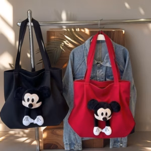 Túi Vải Canvas Mickey Cực Chất Cho Nàng Sành Điệu Wh821 - Winnie House