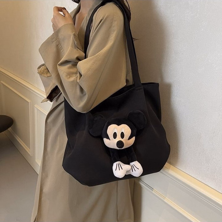 Túi Vải Canvas Mickey Cực Chất Cho Nàng Sành Điệu Pp821 - Pipi Store - Ảnh 10