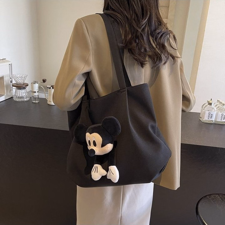 Túi Vải Canvas Mickey Cực Chất Cho Nàng Sành Điệu Pp821 - Pipi Store - Ảnh 15