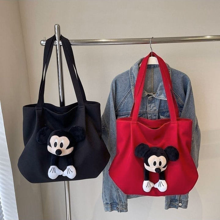 Túi Vải Canvas Mickey Cực Chất Cho Nàng Sành Điệu Pp821 - Pipi Store - Ảnh 7