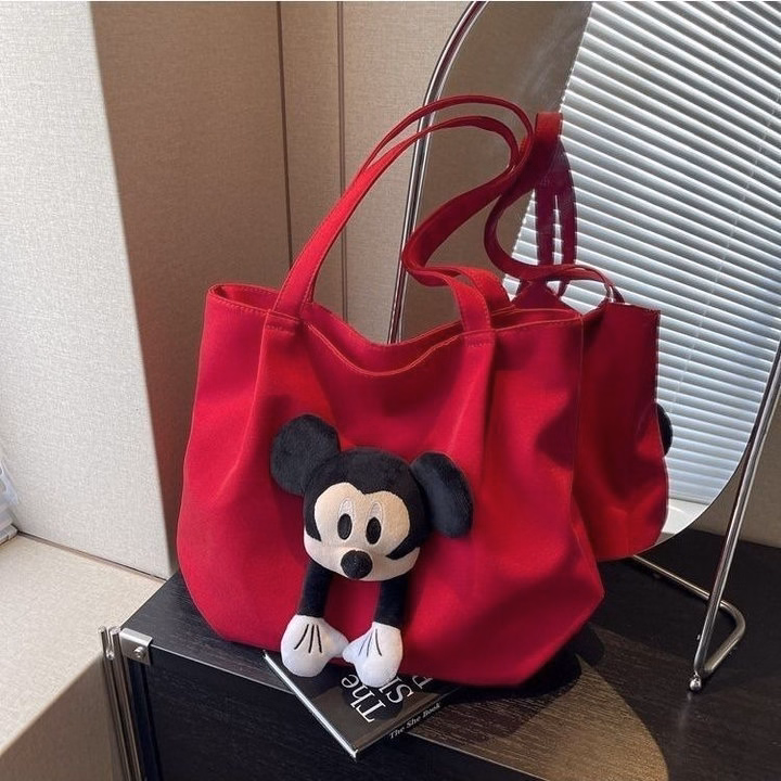 Túi Vải Canvas Mickey Cực Chất Cho Nàng Sành Điệu Pp821 - Pipi Store - Ảnh 11
