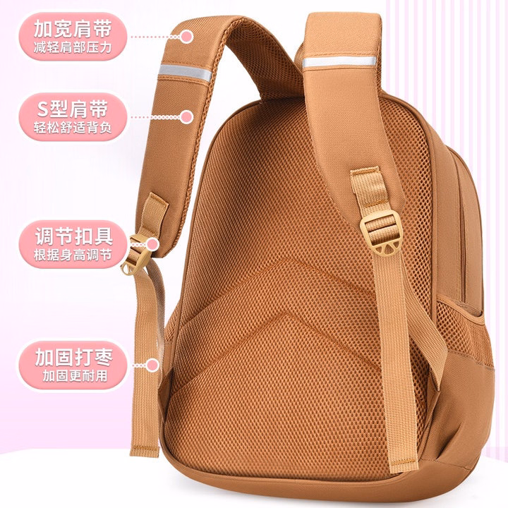 Cặp Balo Học Sinh Bền Bỉ, Siêu Nhẹ – Hình Capybara Cực Kỳ Dễ Thương Wh840 - Winnie House - Ảnh 11