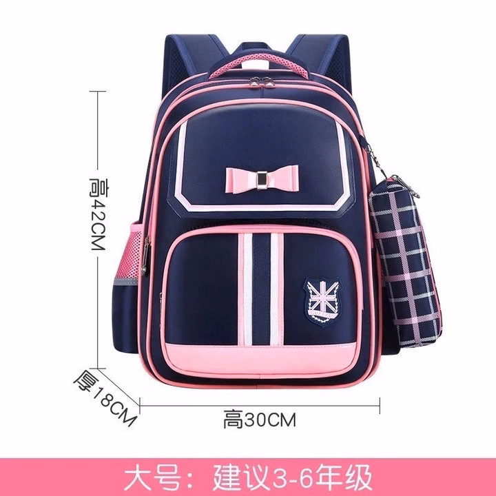 Balo Skyguard – Chống Gù, Siêu Nhẹ, Chống Nước Cho Bé Lớp 1-5 Wh842 - Winnie House - Ảnh 8