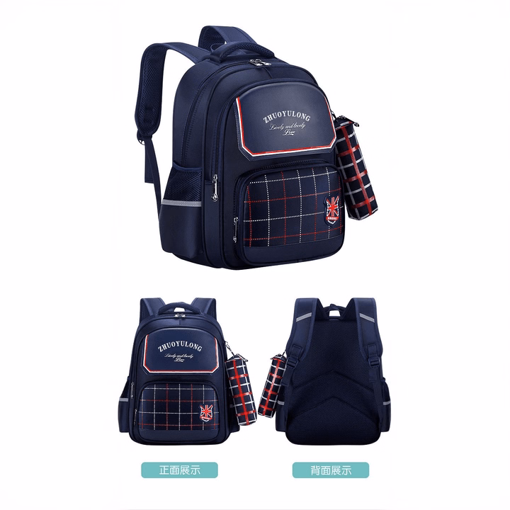 Balo Skyguard – Chống Gù, Siêu Nhẹ, Chống Nước Cho Bé Lớp 1-5 Wh842 - Winnie House - Ảnh 16