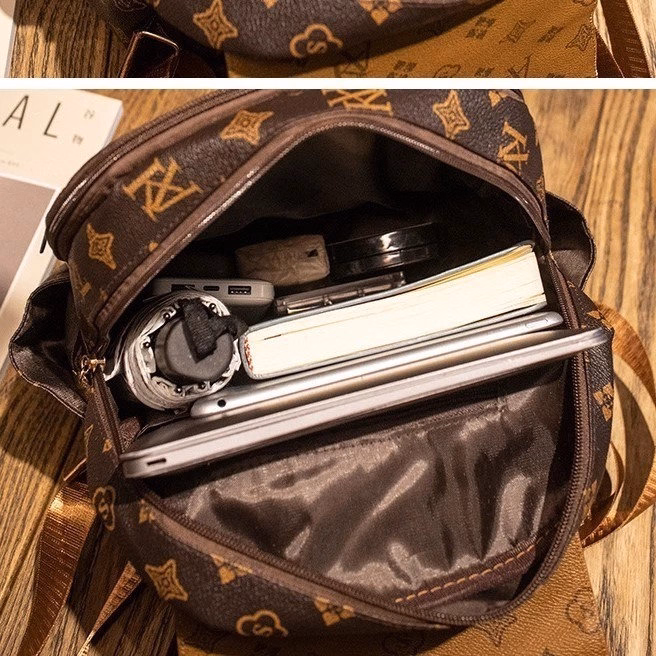 Balo Da Luxe Hoa Văn Sang Trọng – Phong Cách Quý Phái Pp846 - Pipi Store - Ảnh 6