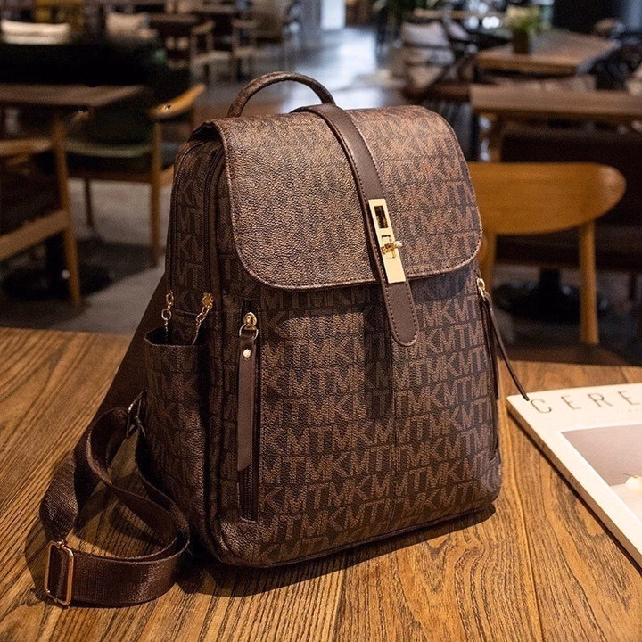 Balo Da Luxe Hoa Văn Sang Trọng – Phong Cách Quý Phái Pp846 - Pipi Store - Ảnh 2