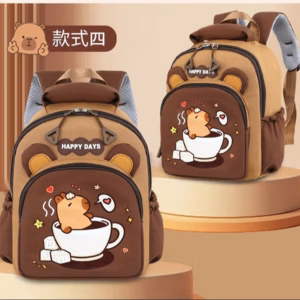 Balô Hoạt Hình Capibara Siêu Cute Cho Bé, Nhẹ, Bền Pp848 - Pipi Store