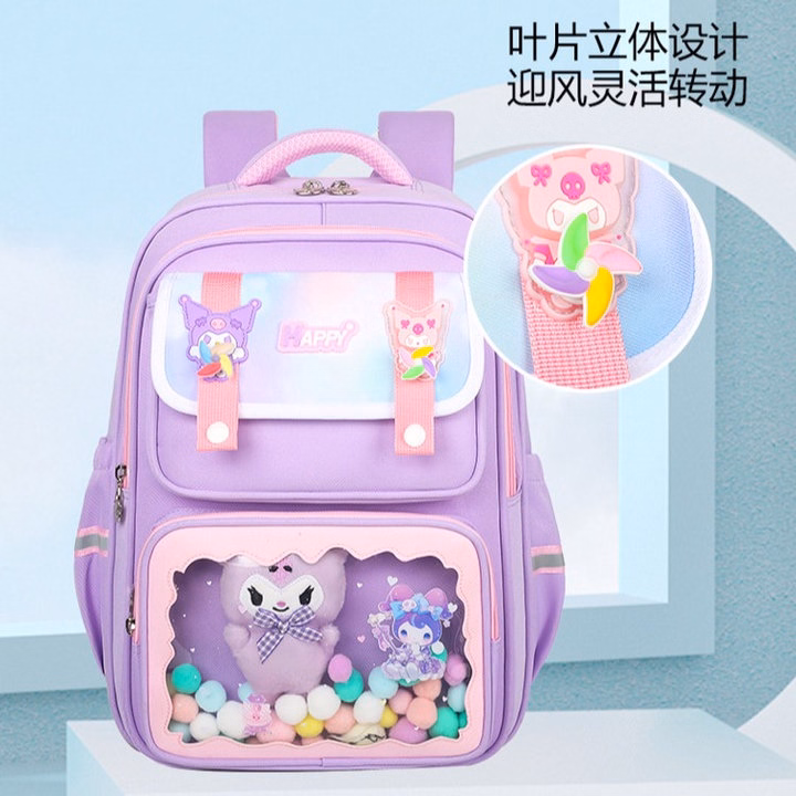 Balo Kẹo Ngọt Candybear, Ngăn Trong Suốt Có Gấu Bông, Siêu Cute Pp850 - Pipi Store - Ảnh 7