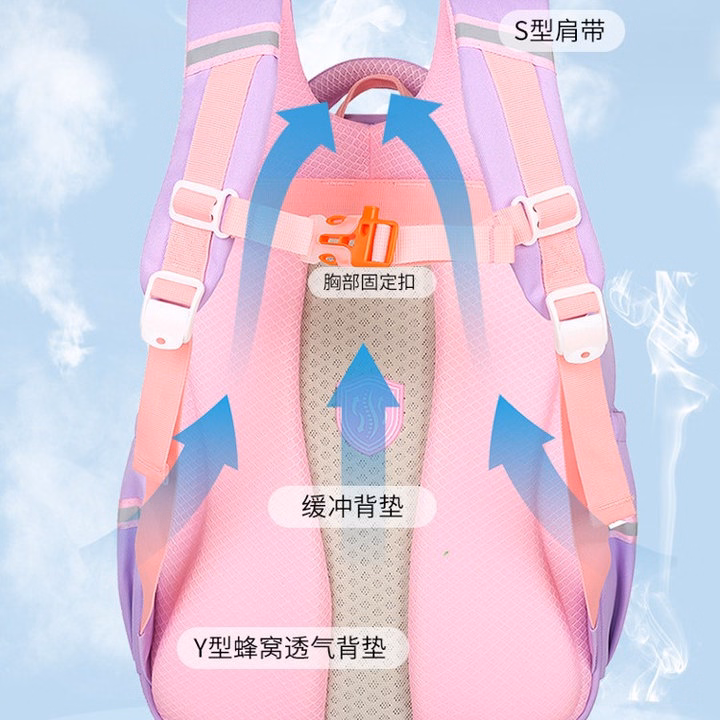 Balo Kẹo Ngọt Candybear, Ngăn Trong Suốt Có Gấu Bông, Siêu Cute Pp850 - Pipi Store - Ảnh 14