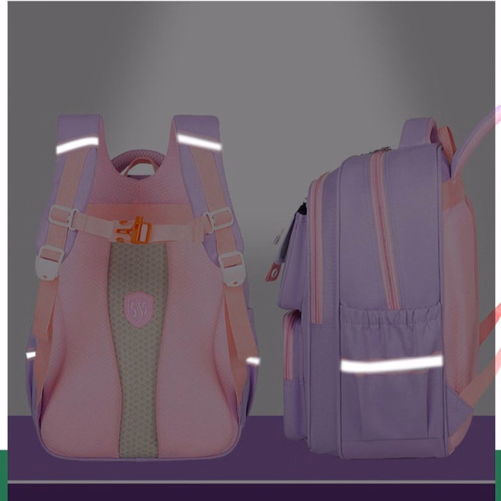 Balo Kẹo Ngọt Candybear, Ngăn Trong Suốt Có Gấu Bông, Siêu Cute Pp850 - Pipi Store - Ảnh 4