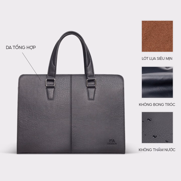 Cặp Da Công Sở Cao Cấp Fadoda Fcd312 - Ảnh 11