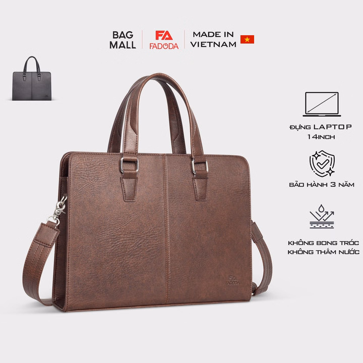 Cặp Da Công Sở Cao Cấp Fadoda Fcd312 - Ảnh 2