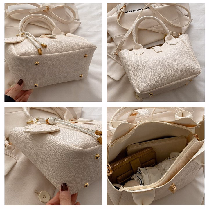 Túi Xách Nữ Da Gạo W763 – Thanh Lịch & Thời Thượng W763 - Pipi Store - Ảnh 10
