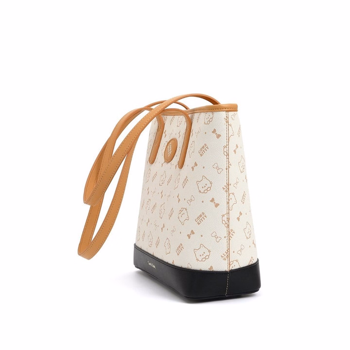 Túi Xách Nữ Kẹp Nách Hello Kitty Cực Xinh – Tặng Móc Khóa Mèo W762 - Pipi Store - Ảnh 5