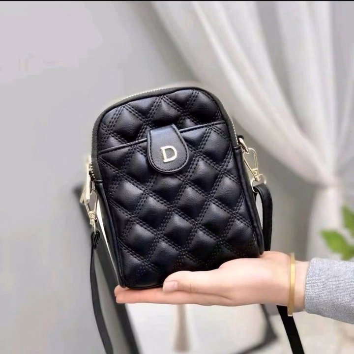 Túi Xách Nữ Đeo Chéo Chữ D Đựng Điện Thoại Nhỏ Gọn – Siêu Tiện Dụng W759 - Winnie House - Ảnh 6