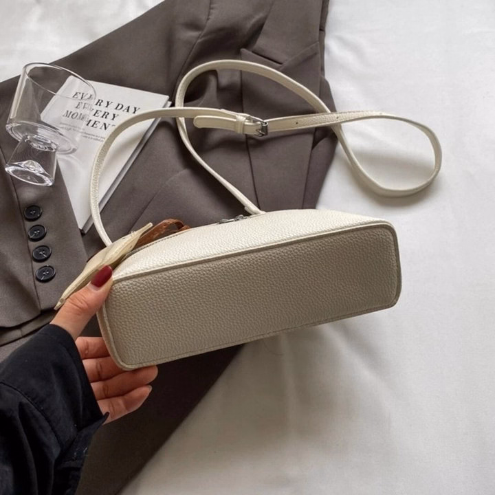 Túi Xách Nữ Dáng Cốp Chữ Nhật – Tặng Móc Treo Ngựa Siêu Xinh W757 - Winnie House - Ảnh 10