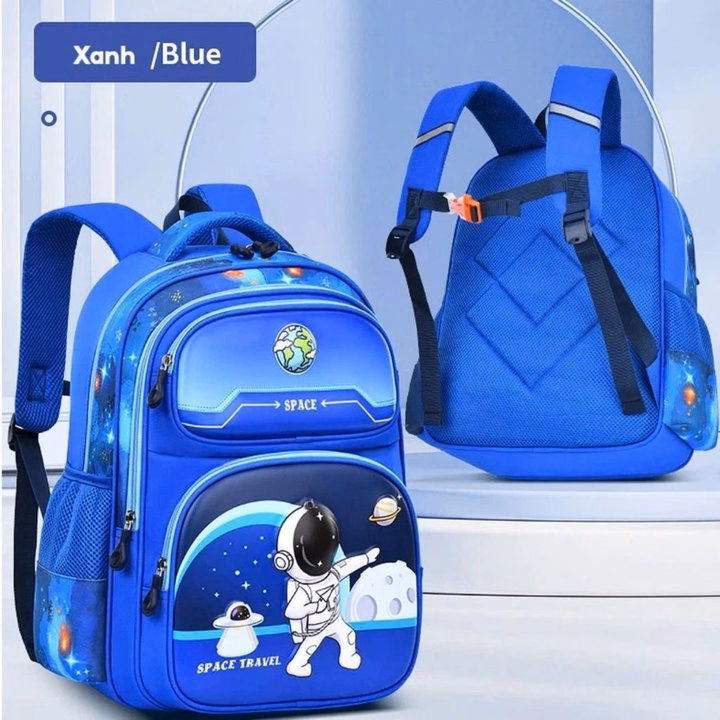 Balo Tiểu Học Hoạt Hình 3D Mẫu Mới, Chống Nước, Bảo Vệ Cột Sống Cho Bé Wh806 - Winnie House - Ảnh 6