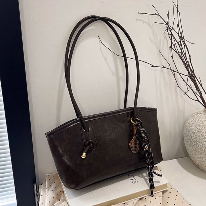 Túi Xách Nữ Da Dày Dặn, Sang Xịn Mịn Tặng Kèm Móc Khóa W742 - Winnie House - Ảnh 5