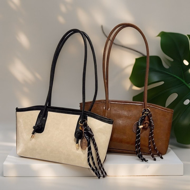 Túi Xách Nữ Da Dày Dặn, Sang Xịn Mịn Tặng Kèm Móc Khóa W742 - Winnie House