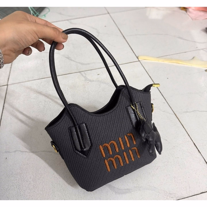 Túi Nữ Mini – Phối Vải Đan Phá Cách, Xinh Hết Nấc W734 - Winnie House - Ảnh 8