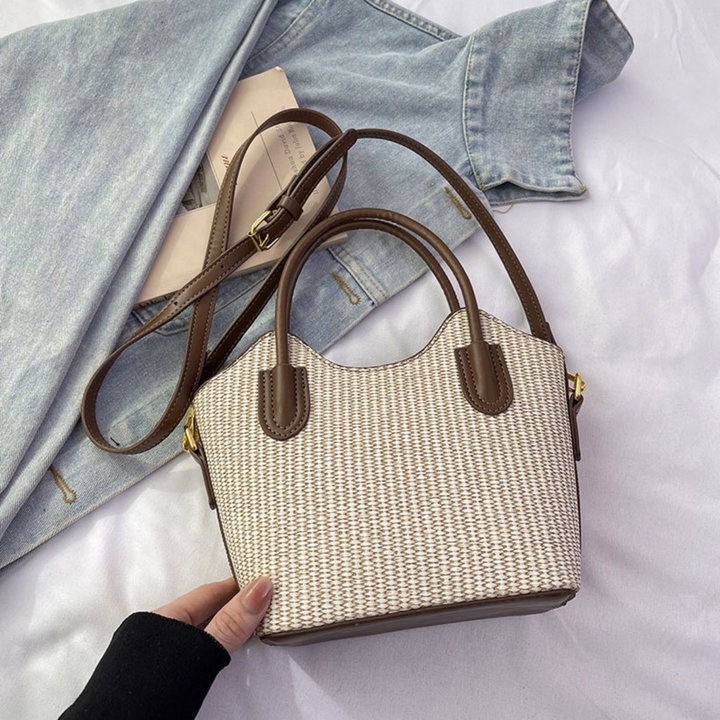 Túi Nữ Mini – Phối Vải Đan Phá Cách, Xinh Hết Nấc W734 - Winnie House - Ảnh 13
