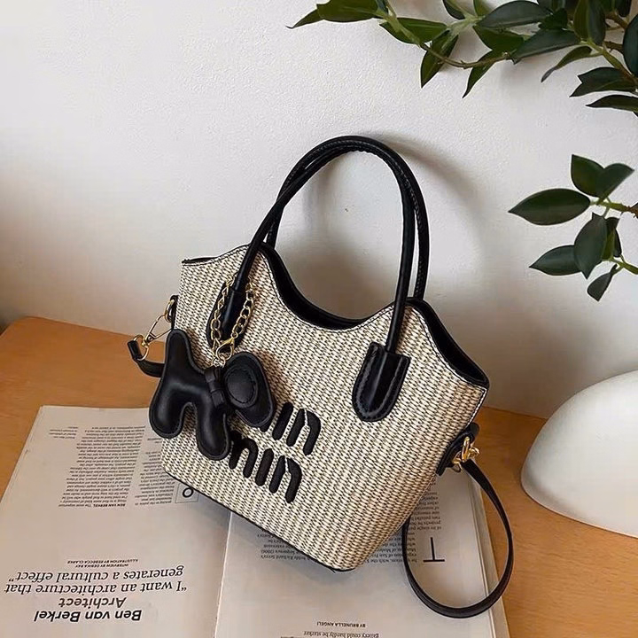 Túi Nữ Mini – Phối Vải Đan Phá Cách, Xinh Hết Nấc W734 - Winnie House - Ảnh 6