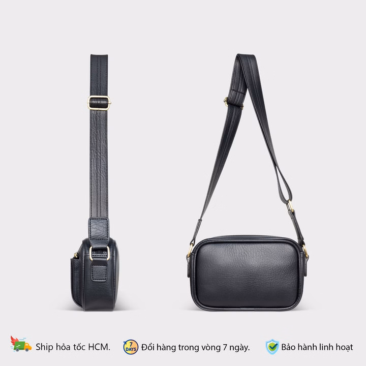 Túi Đeo Chéo Da Nam Nữ Thời Trang Fadoda Fdc17 - Ảnh 12