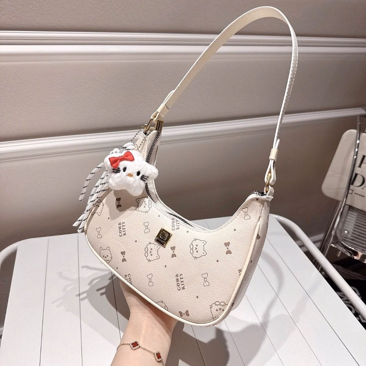 Túi Xách Nữ Dáng Thuyền Kèm Móc Khóa Sao Cực Đáng Yêu W727 - Winnie House - Ảnh 2