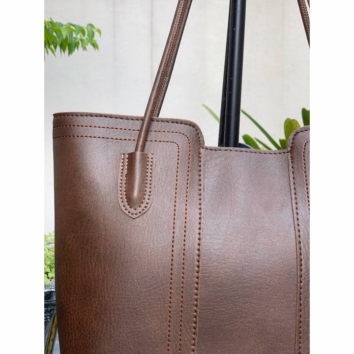 Túi Xách Nữ Da Pu Trơn – Đẳng Cấp Công Sở Hiện Đại W725 - Winnie House - Ảnh 8