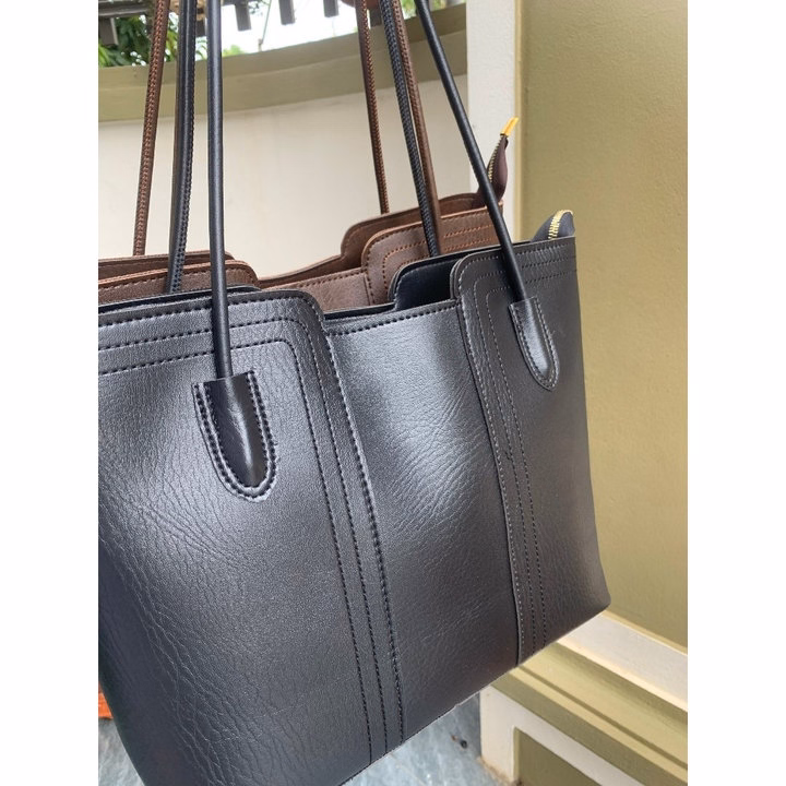 Túi Xách Nữ Da Pu Trơn – Đẳng Cấp Công Sở Hiện Đại W725 - Winnie House - Ảnh 7