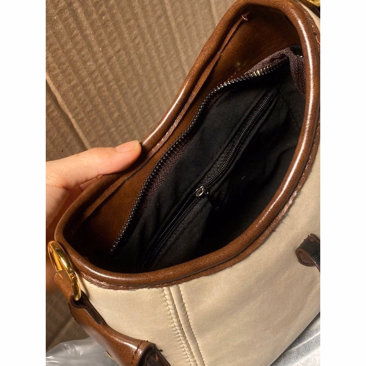 Túi Xách Nữ Da Nhăn Bóng, Tặng Kèm Móc Treo Siêu Đáng Yêu W718 - Winnie House - Ảnh 6