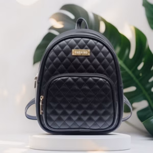 Balo Nữ Trần Trám Da Pu Mềm Cao Cấp – Nhỏ Gọn Tiện Lợi W105 - Winnie House