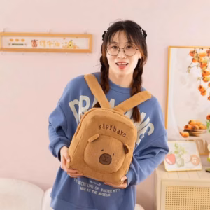 Balo Mầm Non Capipara Mặt Nổi Biểu Cảm Siêu Cute A856 - Pipi Store