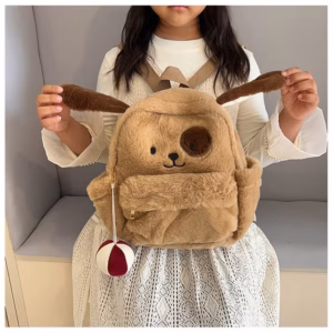 Balo Mầm Non Lợn Kính Ngôi Sao, Capipara Mắt Nâu Kèm Quả Bóng A857 - Pipi Store