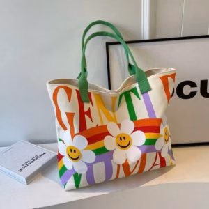 Túi Tote Gentle Hoa Cười – Siêu Dễ Thương, Nàng Nào Cũng Mê A858 - Pipi Store