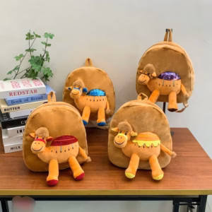 Balo Nhồi Bông Mầm Non Hoạt Hình Lạc Đà Siêu Dễ Thương A860 - Pipi Store