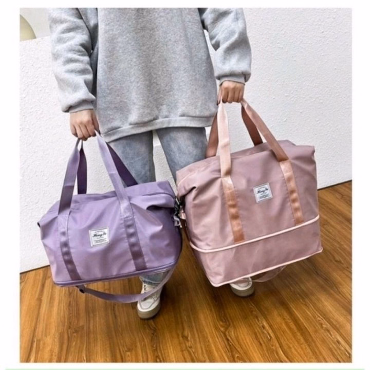 Túi Xách Du Lịch Logo Size Lớn – Vải Chống Thấm Nước Siêu Tiện Lợi A693 - Pipi Store - Ảnh 13