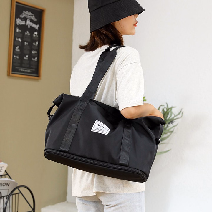 Túi Xách Du Lịch Logo Size Lớn – Vải Chống Thấm Nước Siêu Tiện Lợi A693 - Pipi Store - Ảnh 17