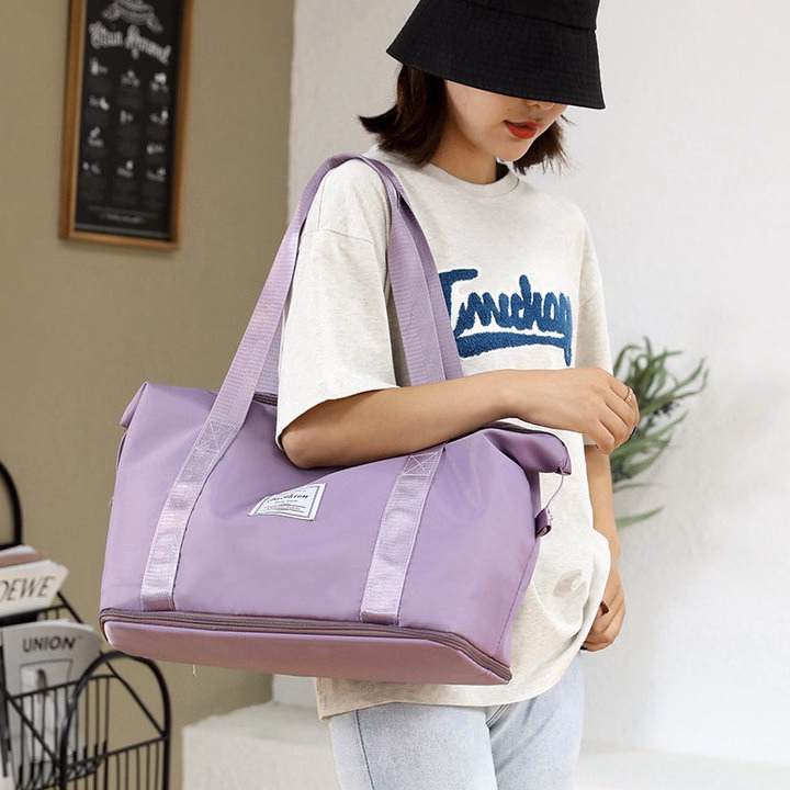 Túi Xách Du Lịch Logo Size Lớn – Vải Chống Thấm Nước Siêu Tiện Lợi A693 - Pipi Store - Ảnh 16