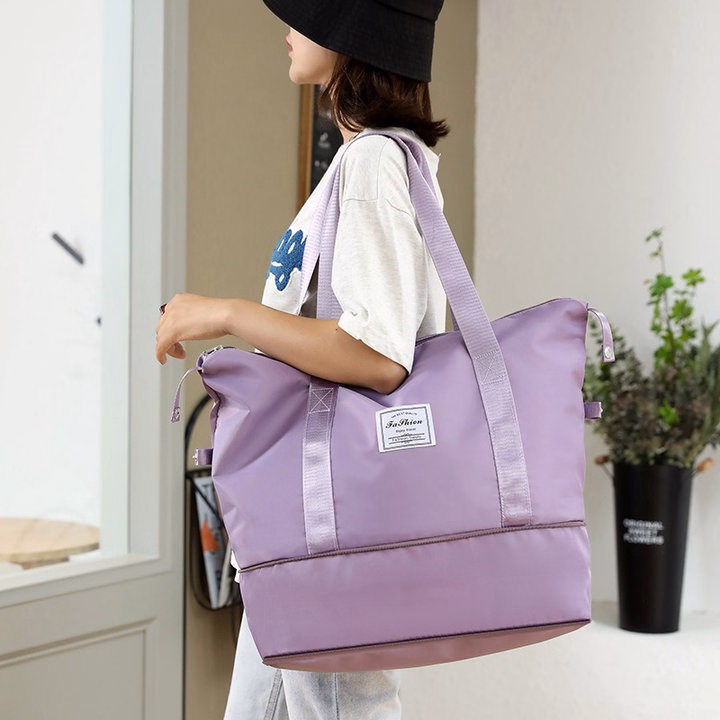 Túi Xách Du Lịch Logo Size Lớn – Vải Chống Thấm Nước Siêu Tiện Lợi A693 - Pipi Store - Ảnh 14