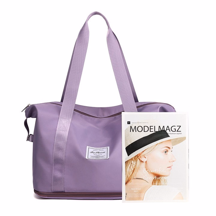 Túi Xách Du Lịch Logo Size Lớn – Vải Chống Thấm Nước Siêu Tiện Lợi A693 - Pipi Store - Ảnh 10