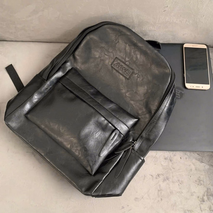 Balo Thời Trang Unisex Da Pu Chống Nước – Siêu Bền, Siêu Đẹp A207 - Pipi Store - Ảnh 11