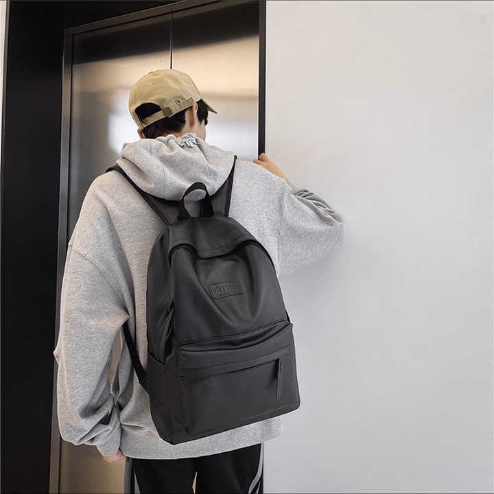 Balo Thời Trang Unisex Da Pu Chống Nước – Siêu Bền, Siêu Đẹp A207 - Pipi Store - Ảnh 3