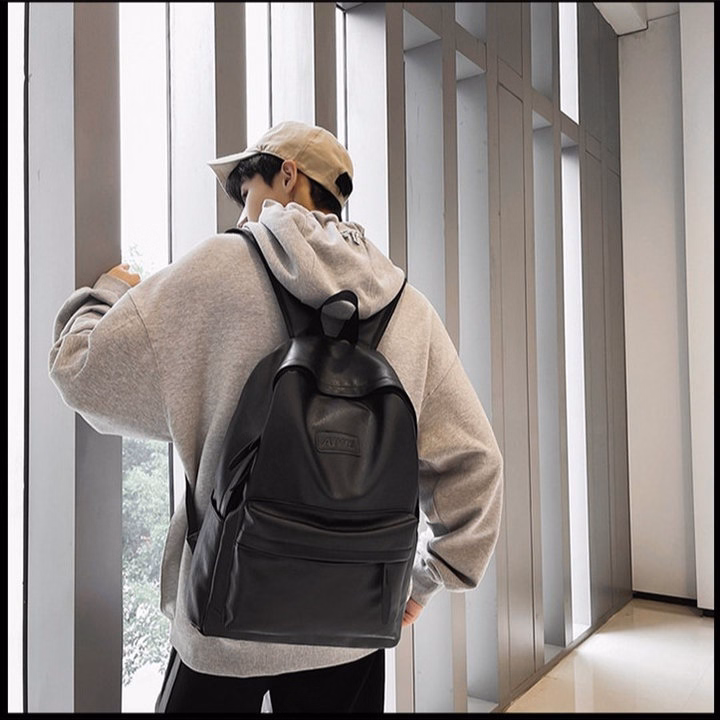 Balo Thời Trang Unisex Da Pu Chống Nước – Siêu Bền, Siêu Đẹp A207 - Pipi Store - Ảnh 6