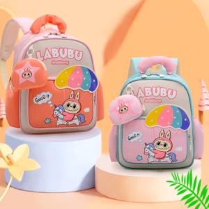 Balo Mầm Non Labubu Nhảy Dù A104 – Dễ Thương, Tiện Lợi - Pipi Store