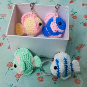 Móc Khóa Len Cá Cảnh Thủ Công 04A2025 Yukishop