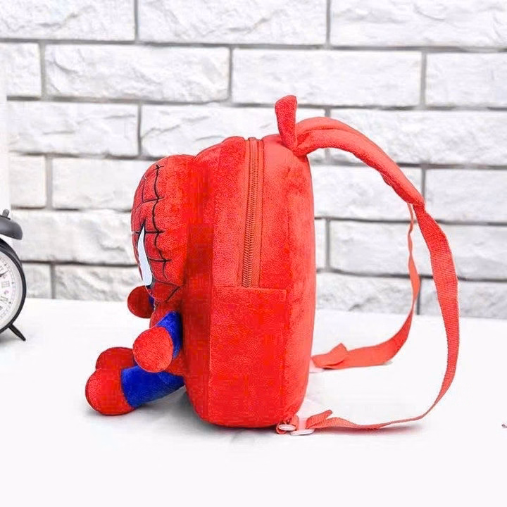 Balo Lông Mầm Non Siêu Nhân Nhện – Nhẹ Êm, Cực Dễ Thương - Pipi Store - Ảnh 9