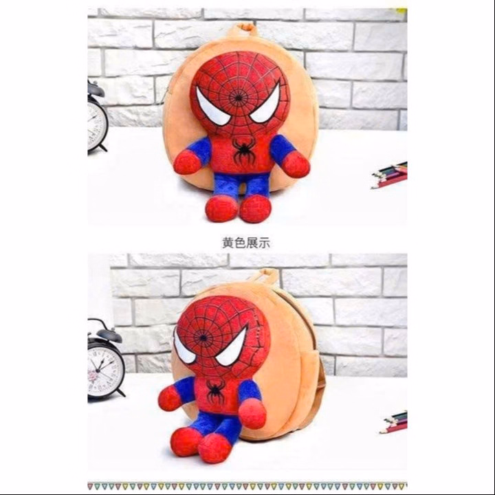 Balo Lông Mầm Non Siêu Nhân Nhện – Nhẹ Êm, Cực Dễ Thương - Pipi Store - Ảnh 2