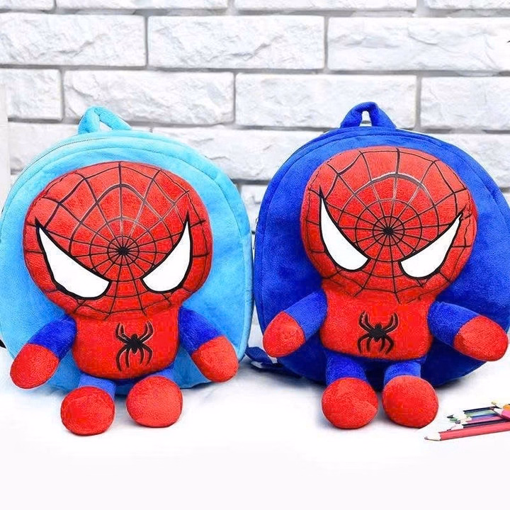 Balo Lông Mầm Non Siêu Nhân Nhện – Nhẹ Êm, Cực Dễ Thương - Pipi Store - Ảnh 7